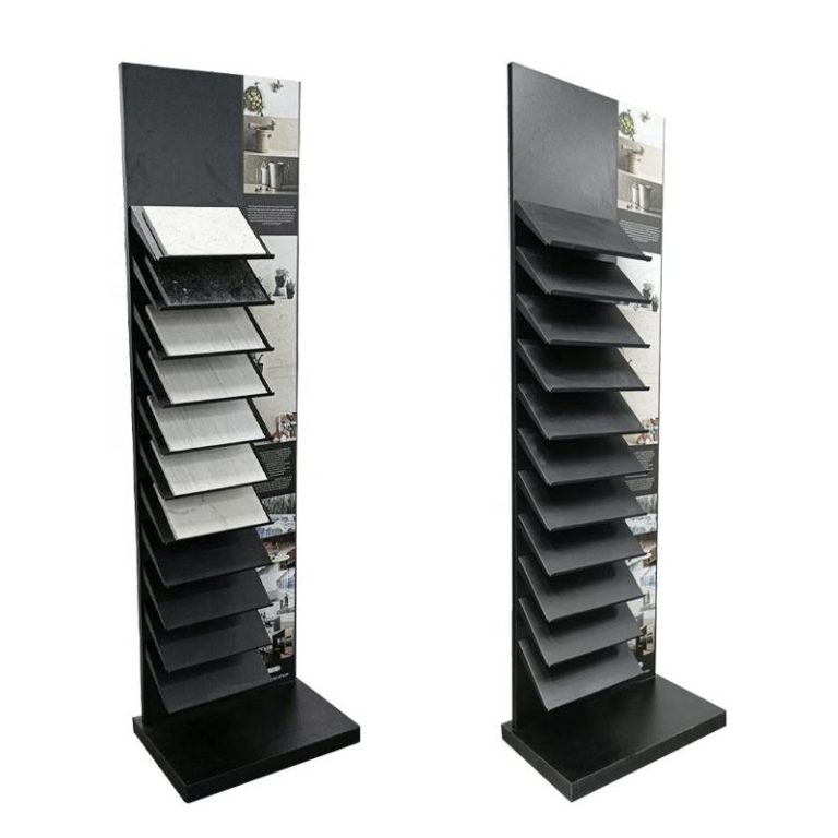 Ceramic tile store displays wood floor tile display rack-LD010-2  LD010-2