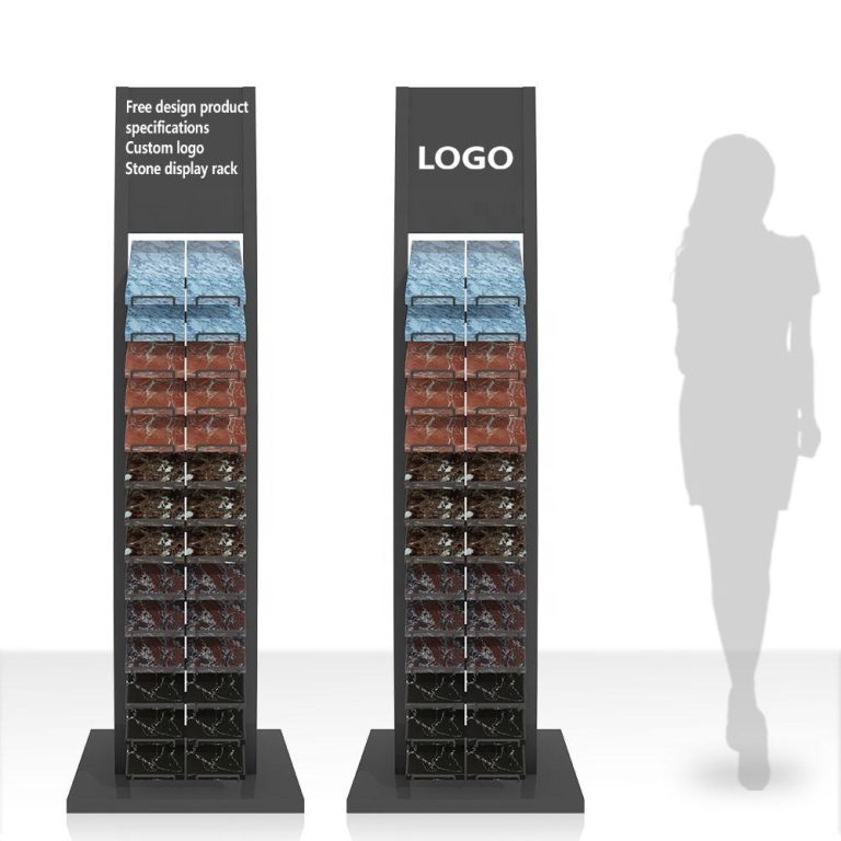 High – Grade Stone Sample Standing Display Rack for Lasting Performance-LDF001-3  LDF001-3