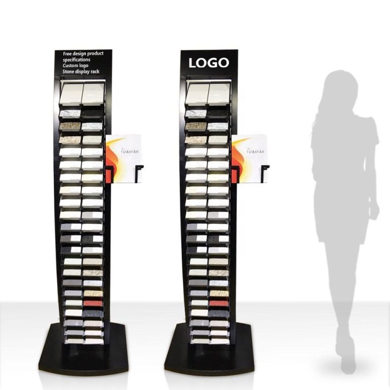 Built to Endure Stone Sample Standing Display Rack-LD001-9  LD001-9