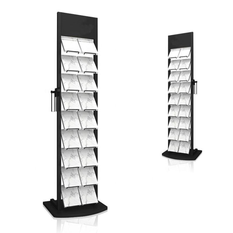 The Benefits That Make Stone Sample Standing Display Rack Stand Out-LD006-4  LD006-4