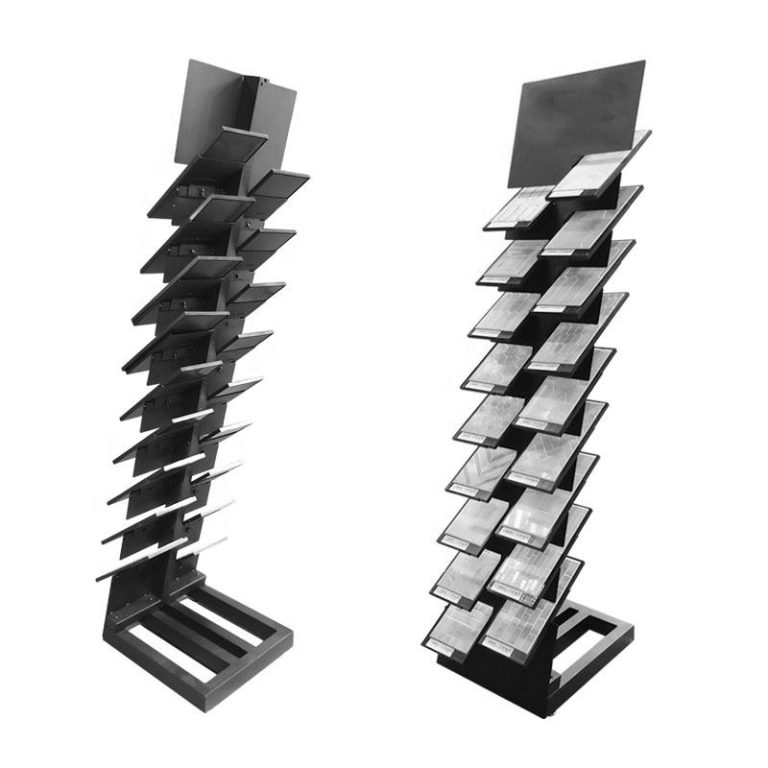 Ceramic tile sample display shelf quartz display rack-LD005-4  LD005-4