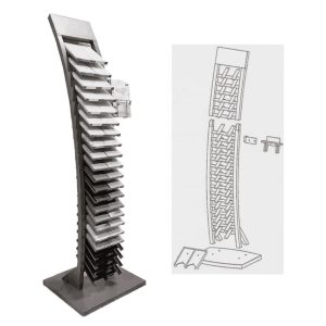 Wall display stand frame exhibition trade show marble rack-LD012-3 <span class="product-model"> LD012-3</span>