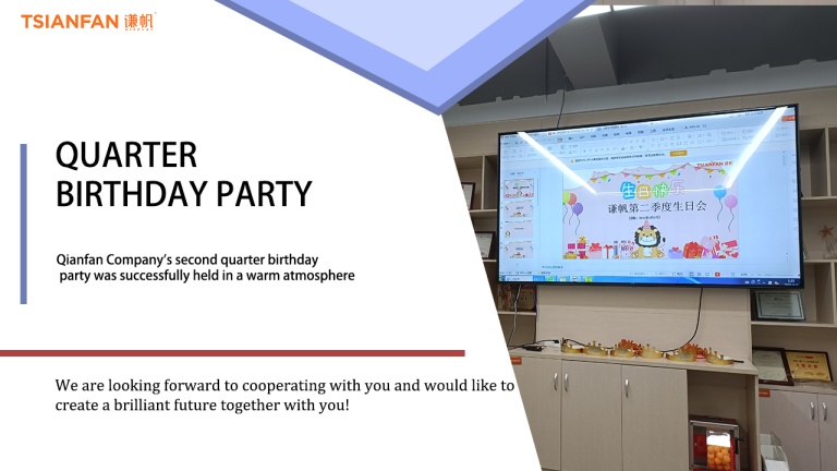 TsianFan’s Second Quarter Birthday Party: Engraving Time with Warm Rituals​