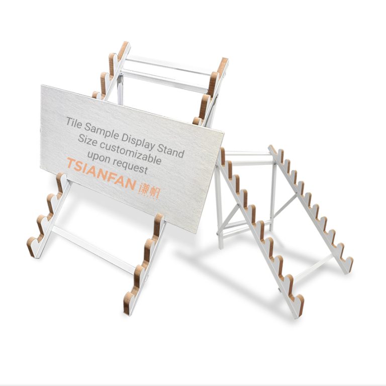 Versatile Basic Tile Display Rack for Countertop or Wall Mounting-CE089  CE089